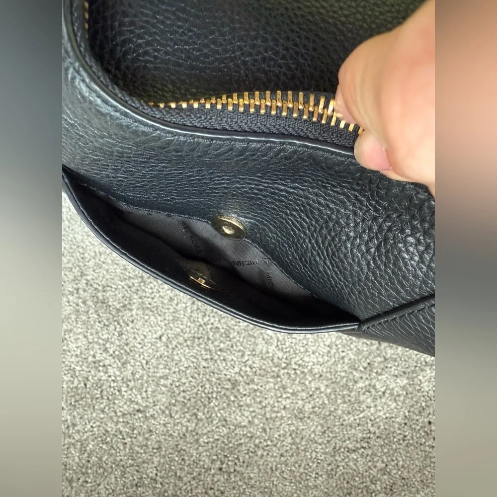 Michael Kors Leather Black Hobo Bag - Picture 9 of 9